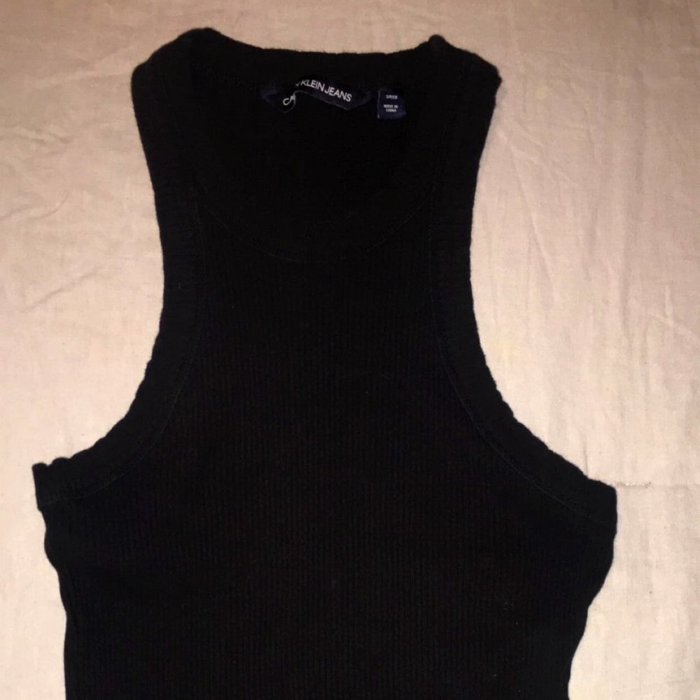 Calvin Klein High Neck Tank Top